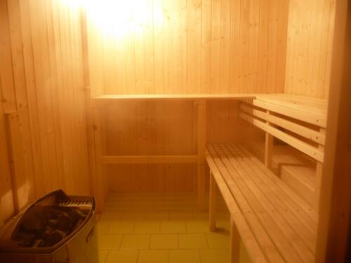 SAUNA finská propojená s bazénem